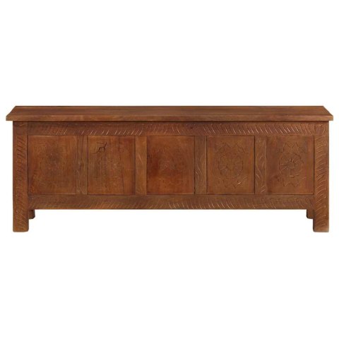 VidaXL Skrzynia, 110 x 30 x 40 cm, lite drewno mango