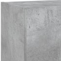 VidaXL Szafki TV, z LED, 2 szt., szarość betonu, 40,5x30x90 cm