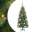 VidaXL Sztuczna choinka Zielony 120 cm PE i PVC