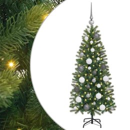 VidaXL Sztuczna choinka Zielony 120 cm PE i PVC
