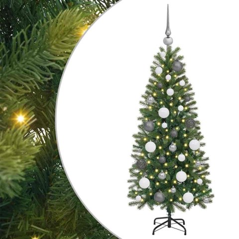 VidaXL Sztuczna choinka Zielony 120 cm PE i PVC