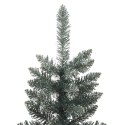 VidaXL Sztuczna choinka z podstawą Zielony 150 cm PVC, plastik i stal