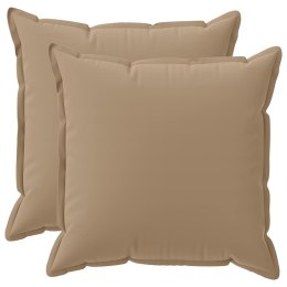 VidaXL Poduszka 2 szt. HOUTEN Ciemnoszary 60 x 60 cm Poliester