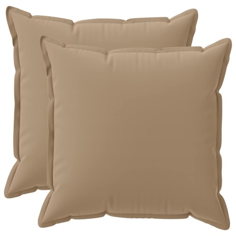 VidaXL Poduszka 2 szt. HOUTEN Ciemnoszary 60 x 60 cm Poliester