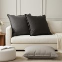 VidaXL Poduszka 2 szt. HOUTEN Czarny 70 x 70 cm Poliester