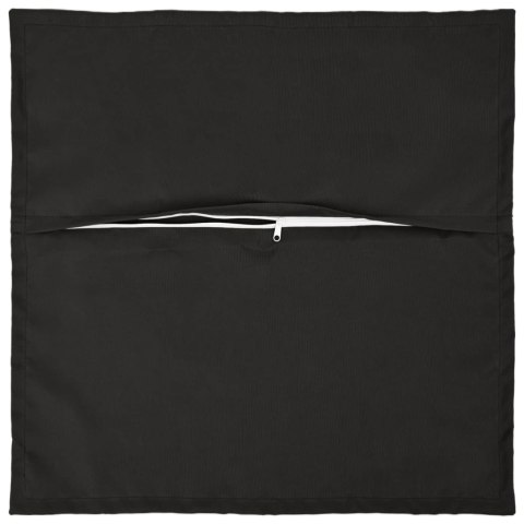 VidaXL Poduszka 2 szt. HOUTEN Czarny 70 x 70 cm Poliester