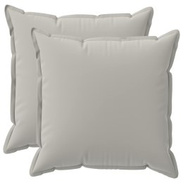 VidaXL Poduszka 2 szt. HOUTEN Szary 60 x 60 cm Poliester