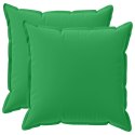 VidaXL Poduszka 2 szt. HOUTEN zielony 55 x 55 cm Poliester