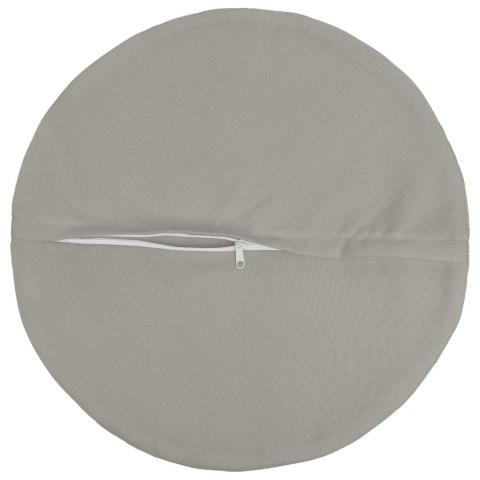 VidaXL Poduszka 6 szt. HEERLEN Szary Ø 60 cm Poliester