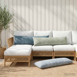 VidaXL Poduszka HEERLEN Jasnoniebieski 40 x 145 cm Tkanina Chenille
