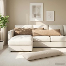 VidaXL Poduszka HEERLEN brązowy 40 x 145 cm Tkanina Chenille