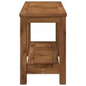 VidaXL Stolik kawowy naturalny 60,5 x 30 x 45 cm Lite Drewno Akacji
