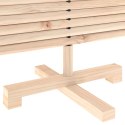 VidaXL Drewniana choinka KOTKA 120 cm Lite drewno sosnowe Naturalny