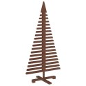 VidaXL Drewniana choinka KOTKA 120 cm Lite drewno sosnowe
