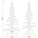 VidaXL Drewniana choinka KOTKA 120 cm Lite drewno sosnowe