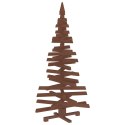 VidaXL Drewniana choinka KOTKA 150 cm Lite drewno sosnowe