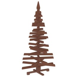 VidaXL Drewniana choinka KOTKA 150 cm Lite drewno sosnowe