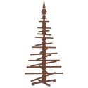 VidaXL Drewniana choinka KOTKA 180 cm Lite drewno sosnowe