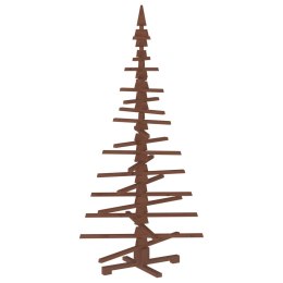 VidaXL Drewniana choinka KOTKA 180 cm Lite drewno sosnowe
