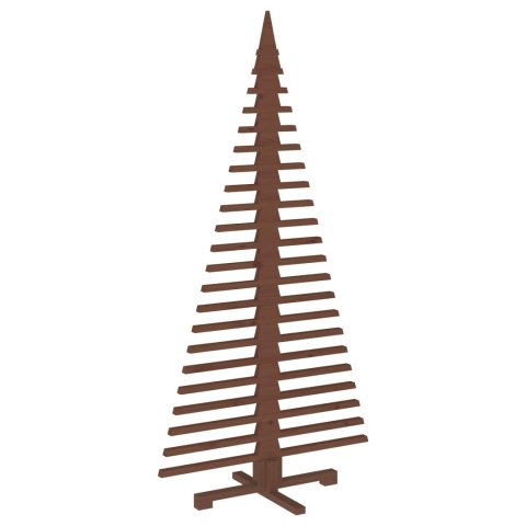 VidaXL Drewniana choinka KOTKA 180 cm Lite drewno sosnowe