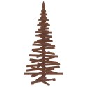 VidaXL Drewniana choinka KOTKA 180 cm Lite drewno sosnowe