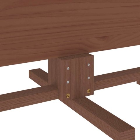 VidaXL Drewniana choinka KOTKA 180 cm Lite drewno sosnowe