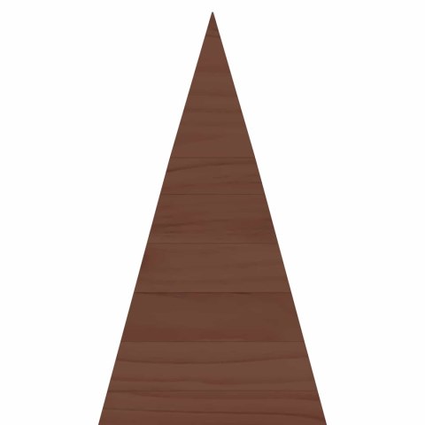 VidaXL Drewniana choinka KOTKA 180 cm Lite drewno sosnowe
