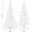 VidaXL Drewniana choinka KOTKA 180 cm Lite drewno sosnowe