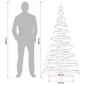 VidaXL Drewniana choinka KOTKA 180 cm Lite drewno sosnowe
