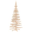 VidaXL Drewniana choinka KOTKA 240 cm Lite drewno sosnowe Naturalny