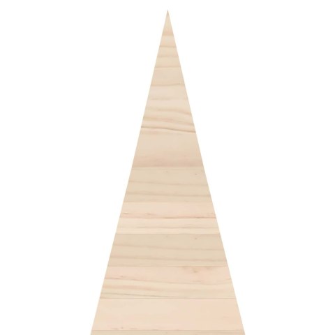 VidaXL Drewniana choinka KOTKA 240 cm Lite drewno sosnowe Naturalny
