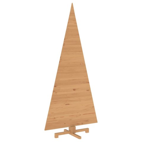 VidaXL Drewniana choinka KOTKA 240 cm Lite drewno sosnowe