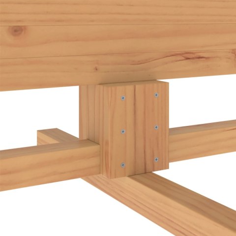 VidaXL Drewniana choinka KOTKA 240 cm Lite drewno sosnowe