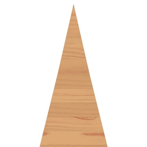 VidaXL Drewniana choinka KOTKA 240 cm Lite drewno sosnowe