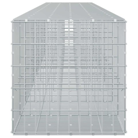 VidaXL Gabion z drutu 3,5 mm i siatką 5x10 cm 1000x50x50 cm