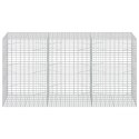 VidaXL Gabion z drutu 3,5 mm i siatką 5x10 cm 300x100x150 cm
