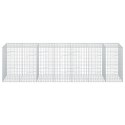 VidaXL Gabion z drutu 3,5 mm i siatką 5x10 cm 350x100x100 cm