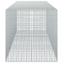 VidaXL Gabion z drutu 3,5 mm i siatką 5x10 cm 350x100x100 cm
