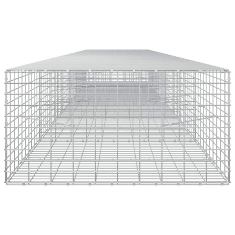 VidaXL Gabion z drutu 3,5 mm i siatką 5x10 cm 600x100x50 cm