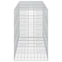 VidaXL Gabion z drutu 5 mm i siatką 10x10 cm 400x100x150 cm