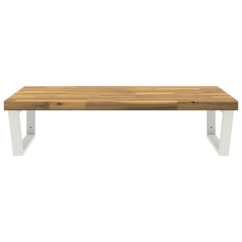 VidaXL Kwadratowa półka wisząca do umywalki Bielony 100 x 50 x 24 cm