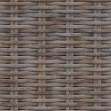 VidaXL Ławka z miejscem do przechowywania GENDT Szary 110 x 40 x 50 cm