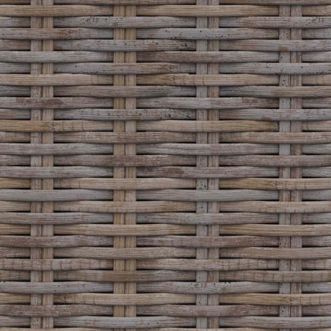 VidaXL Ławka z miejscem do przechowywania GENDT Szary 110 x 40 x 50 cm