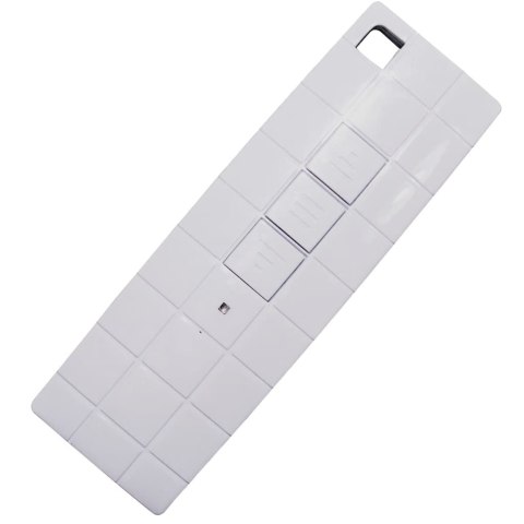 VidaXL Markiza elektryczna 6 x 3 m Niebiesko-biała w paski