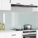 VidaXL Panel kuchenny 2 szt. Biały 70 x 60 cm szkło hartowane