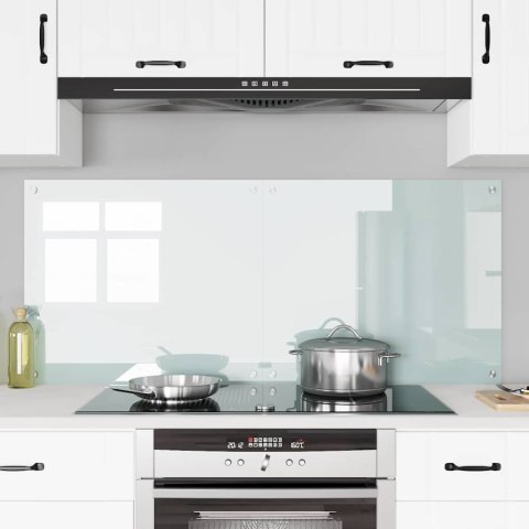 VidaXL Panel kuchenny 2 szt. Biały 70 x 60 cm szkło hartowane