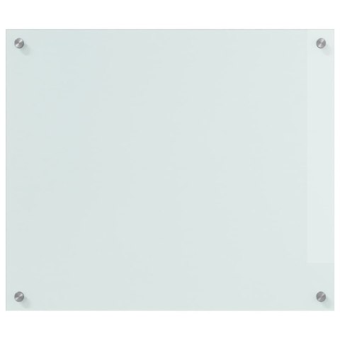 VidaXL Panel kuchenny 2 szt. Biały 70 x 60 cm szkło hartowane