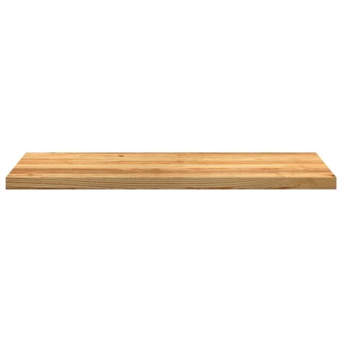 VidaXL Parapety 2 szt., jasnobrązowy, 110x40x2 cm, lite drewno dębowe