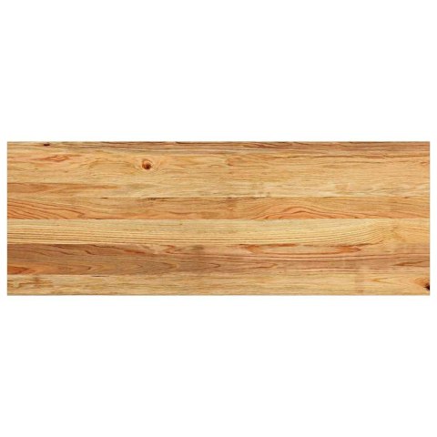 VidaXL Parapety 2 szt., jasnobrązowy, 110x40x2 cm, lite drewno dębowe