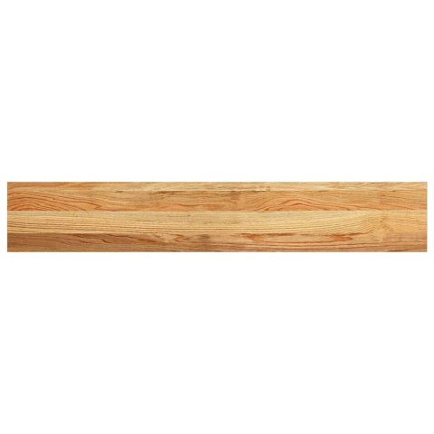 VidaXL Parapety 2 szt., jasnobrązowy, 120x20x2 cm, lite drewno dębowe